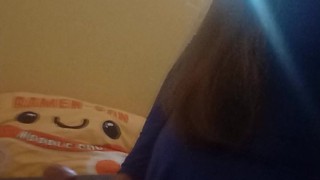 TS nasty slut edging & teasing