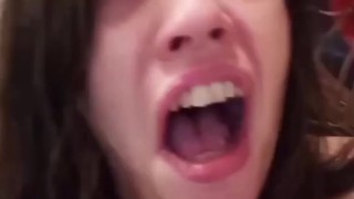 Cumming my Fucking Brains for "My Tinder Match" Snapchat Compilation Tantra Real Orgasm Tiny Tits