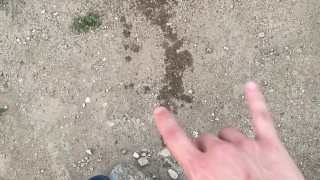 Outdoor piss #2 • backyard