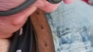 After cum masturbation after pump