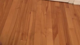 Cum on the wall oops