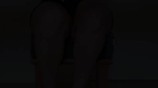 Trailer - Mliking table cum inside transparent heels!