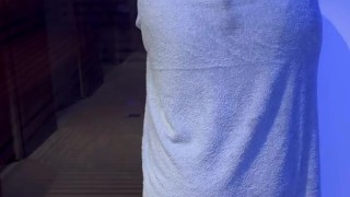 Playing With My ASS🍑 On The Sauna🥵I Hope Nobody DISCOVER Me