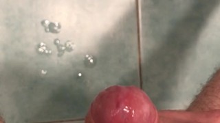 Teen is leaking alot of precum.