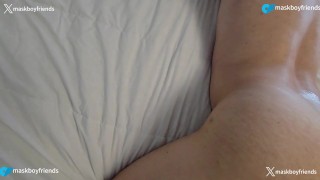 Playing with Asian Boy hole and his foxy hole