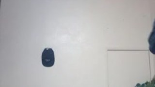 Swinging my Dick infront of the Television