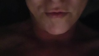 Lonely Milf dildo ride to clit rubbing orgasm