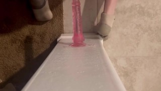 This wall seemed perfect for this💓