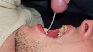 Quick Cumshot In My Mouth