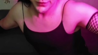 Sizzling Goth Vibes: My Most Daring Crossdressing Look Yet!