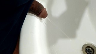 could not hold back the piss any longer