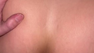 First ever anal cream pie with her perfect body