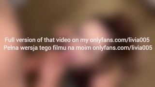 Hard deep throat with lots of saliva. Sloppy facefuck and cum on face