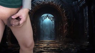 Taxi driver thỏa mãn BDSM và edging của trai nóng