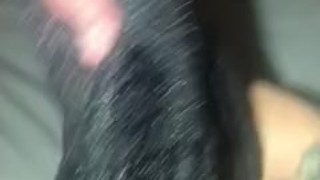 Local gym sauna receptionist asked me to cum in her panties . Happily obliged