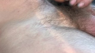 Cumshot in my truck