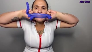 RUBBER GLOVES DESTROYER