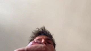 Huge cumshot right on your face