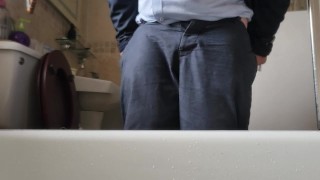 Pissing at home