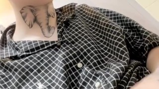 Lil Peep Look A like Stroking BWC On toilet 🚽
