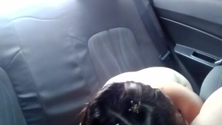 I fuck my best friend in my car on the way to college
