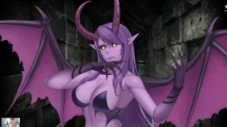 18 YEARS ELVEN ON A FUTANARI BDSM SESSION - ESCAPE DUNGEON 2