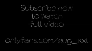 Huge cum squirt 💦 after self fuck