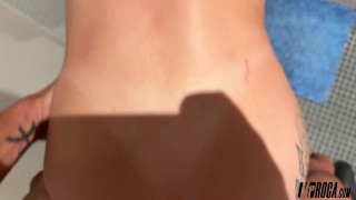 I Made My Best Friend Undress For Me In The Bathroom and We Fuck After -Mile Gomez & Mr. Roca