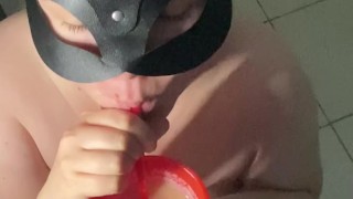 Drinking strong piss in the morning