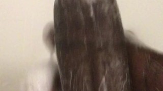 stroking in the shower | @blvdjodi