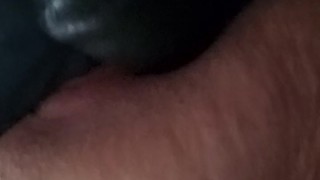 Horny BBW Girl Fat Pussy Rub Big Dildo Masturbating
