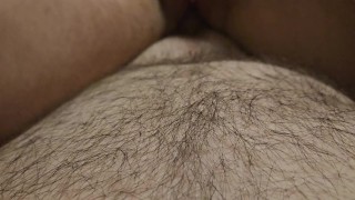 FtM Fat Ass Twink Rides Daddy with Tight Pussy and gets Creamed & Filled