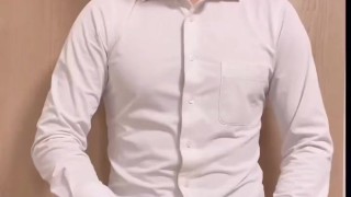 サンプル ハーフイケメン君のオナニー