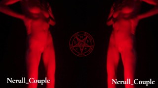 Nerull_Couple - Lady Unrull getting ready for Halloween