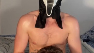 Ghostface Makes His Bottom Submit For A Breeding