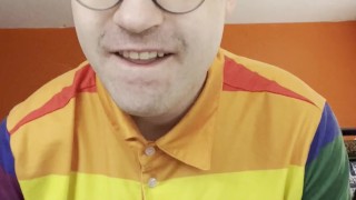 Horny Strip Show of Sexy Twink