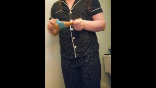 Caged Slut Fucks Her Tight Wet Ass In Desperation For Release