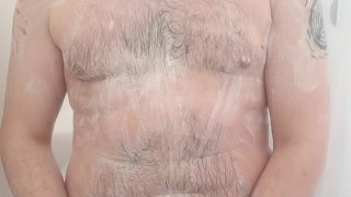 Soapy Shower Jerkoff