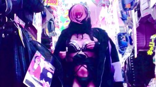 ディルドとマッサージ機と電流で買い物。