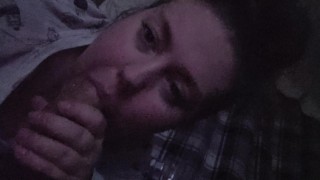 Worshipping Daddys Cock With eye contact pov