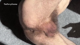 Ready for a rimjob - lick my hairy pink hole