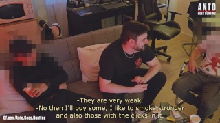 First Threesome with Chris and Steven on the night they got to know eachother