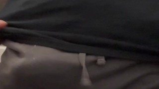 Gran pene no circuncidado en tu cara