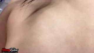 Perfect Asian Girlfriend w/ Wet & Oily Perky Breasts -ASMR Massage