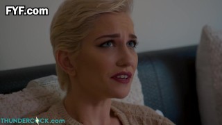 Skye Blue's Naughty Deal: Sex for a Second Shot