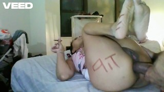 BIG DICK ANAL GAPE FUCK HARDCORE EBONY SMOKE HOT