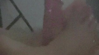 Treating the bestie to Oily foot job after a day of hard work.