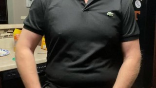 Bull Cock Serving your Hotwife my Meat Slab and House Made Dressing while I make Burgers LOL