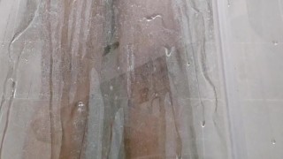Pissing in the shower