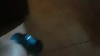 HOT MUSCLE MAN JERKING OFF WITH A 14 INCH COCK PRETTY FACE 2 GALLONS OF CUM ON THE FLOOR